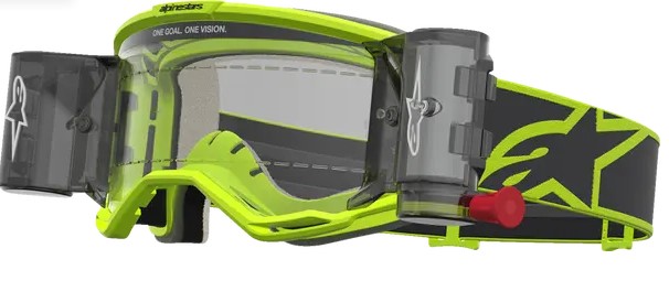 Мотокрос очила ALPINESTARS VISION 5 RORA ROLL-OFF YW FLUO/BK