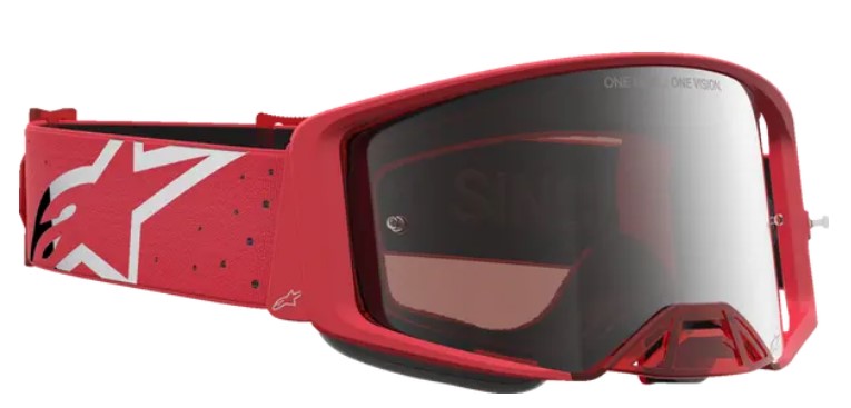 Детски мотокрос очила ALPINESTARS VISION VESTA RD/CHR MIRR-SLVR — снимка 3