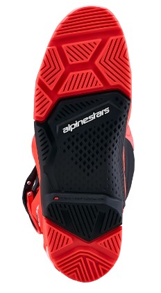 Мотокрос ботуши ALPINESTARS TECH 7 C27 ENDURO RED FLUO BK — снимка 5