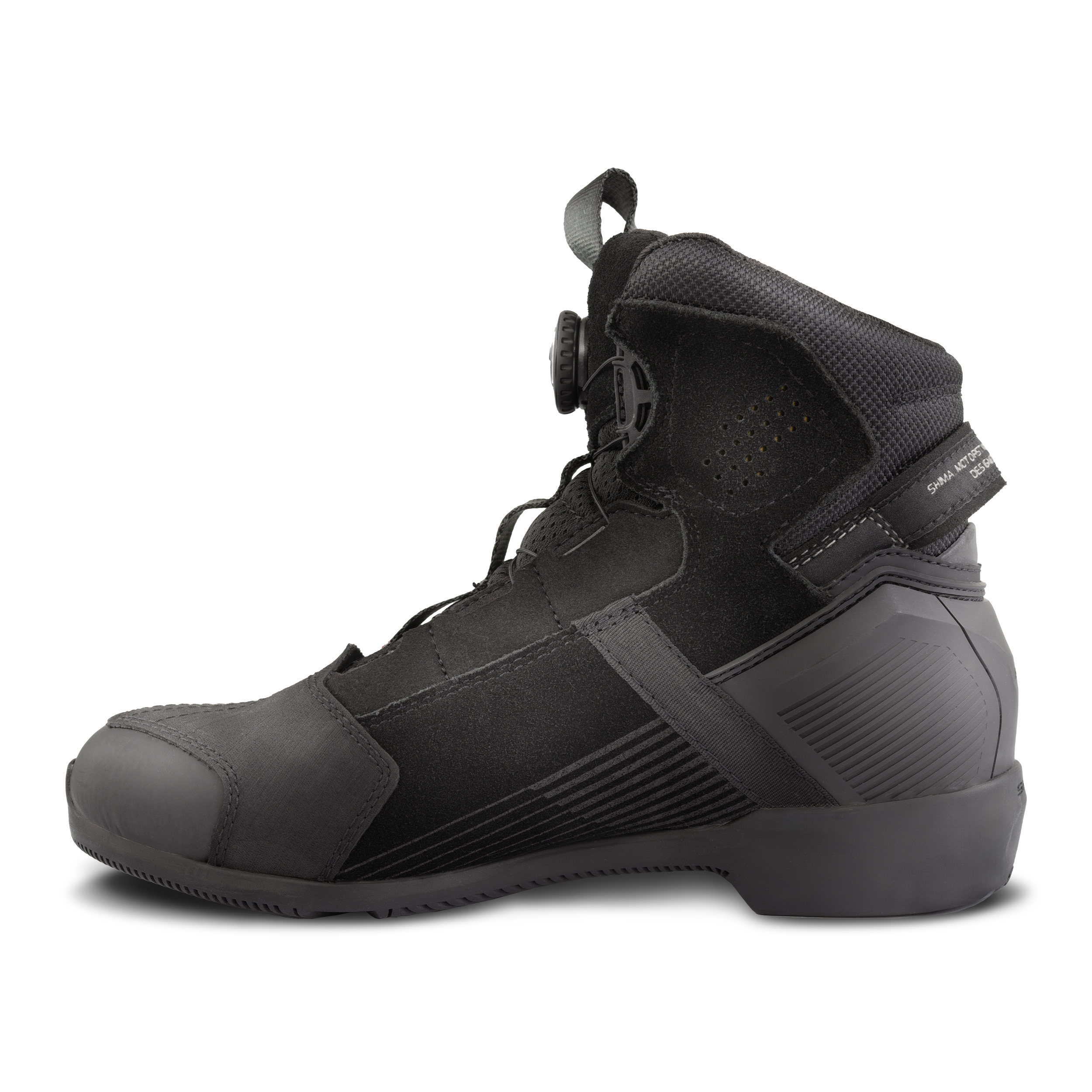 Дамски мото боти SHIMA EDGE VENT BLACK — снимка 2