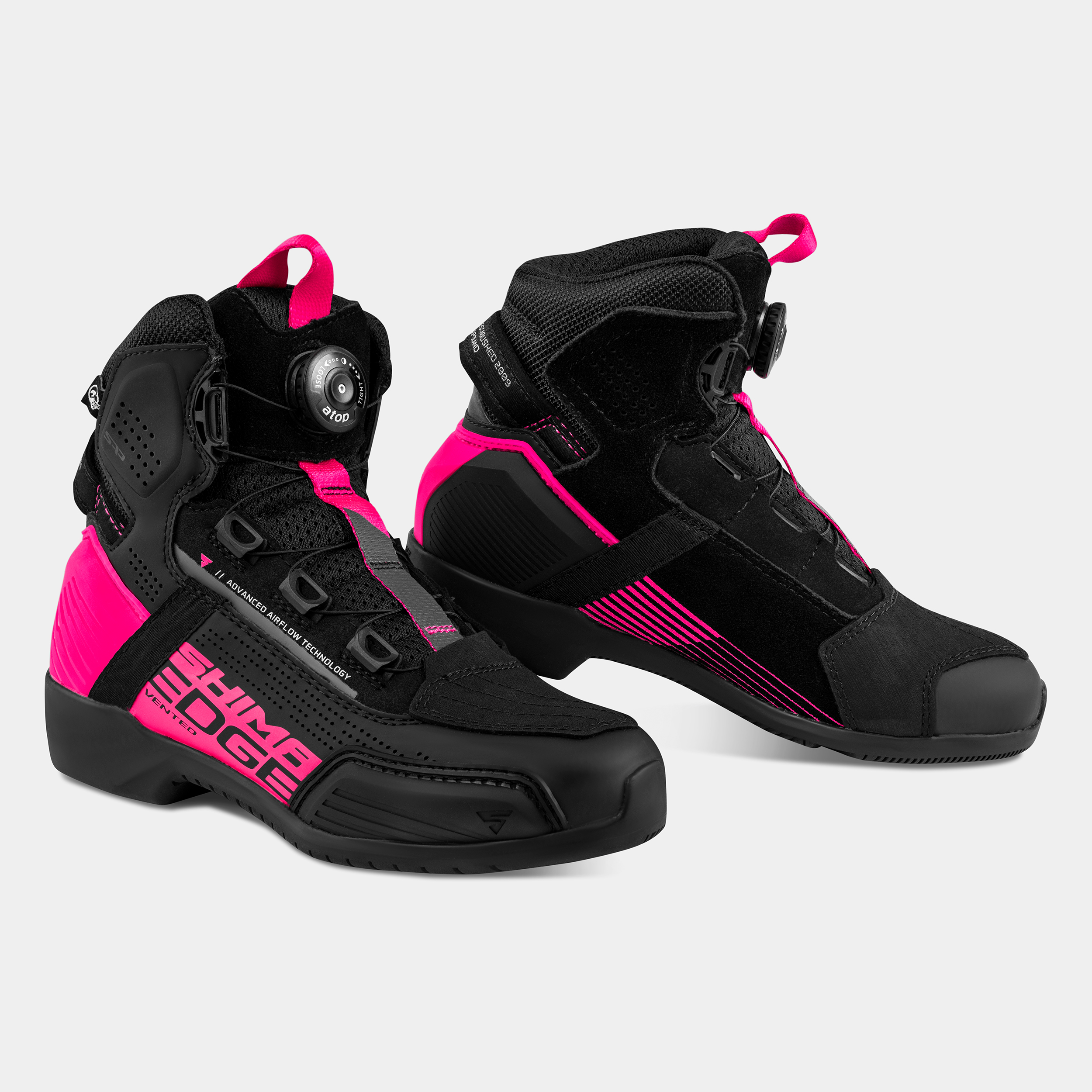 Дамски мото боти SHIMA EDGE VENT PINK