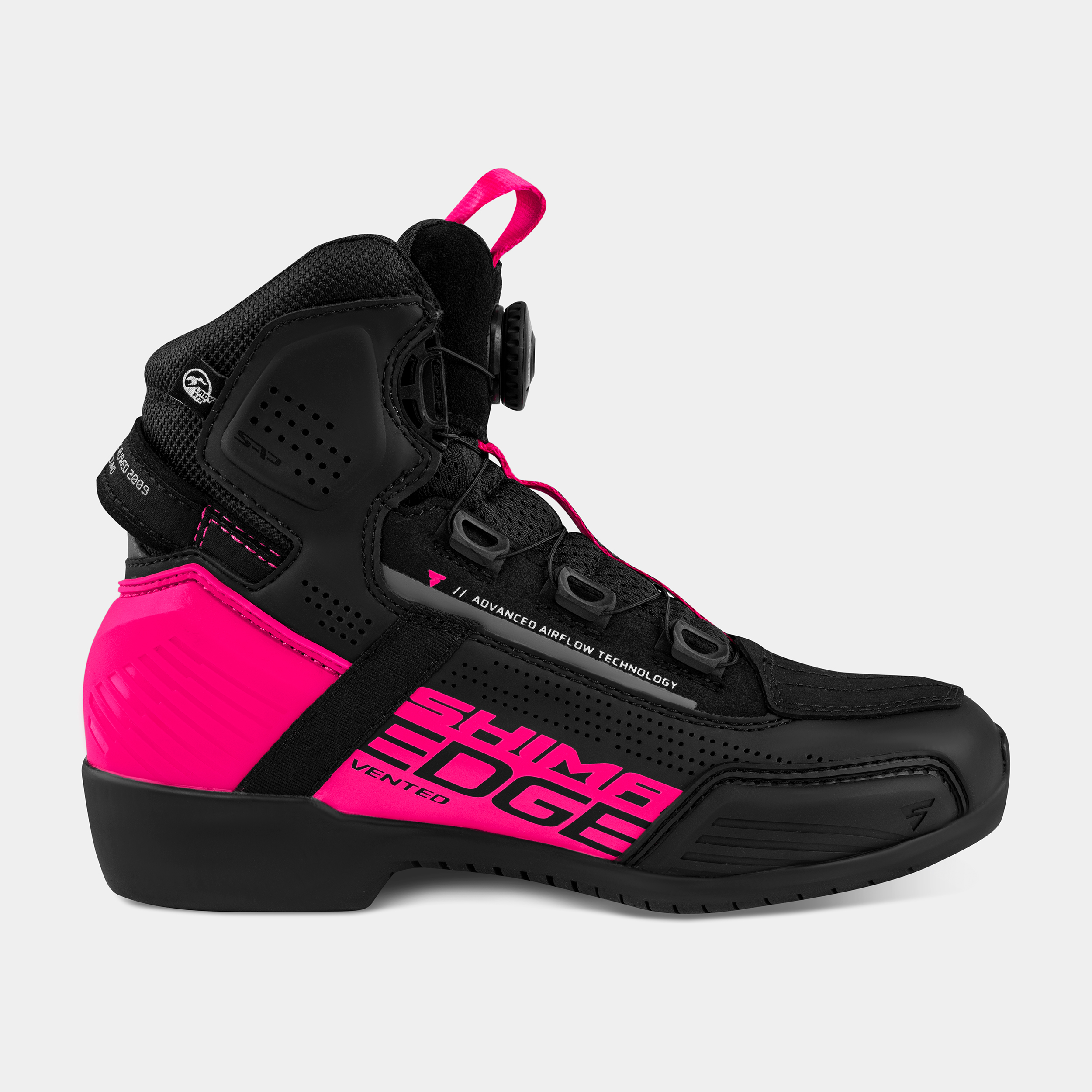 Дамски мото боти SHIMA EDGE VENT PINK — снимка 3