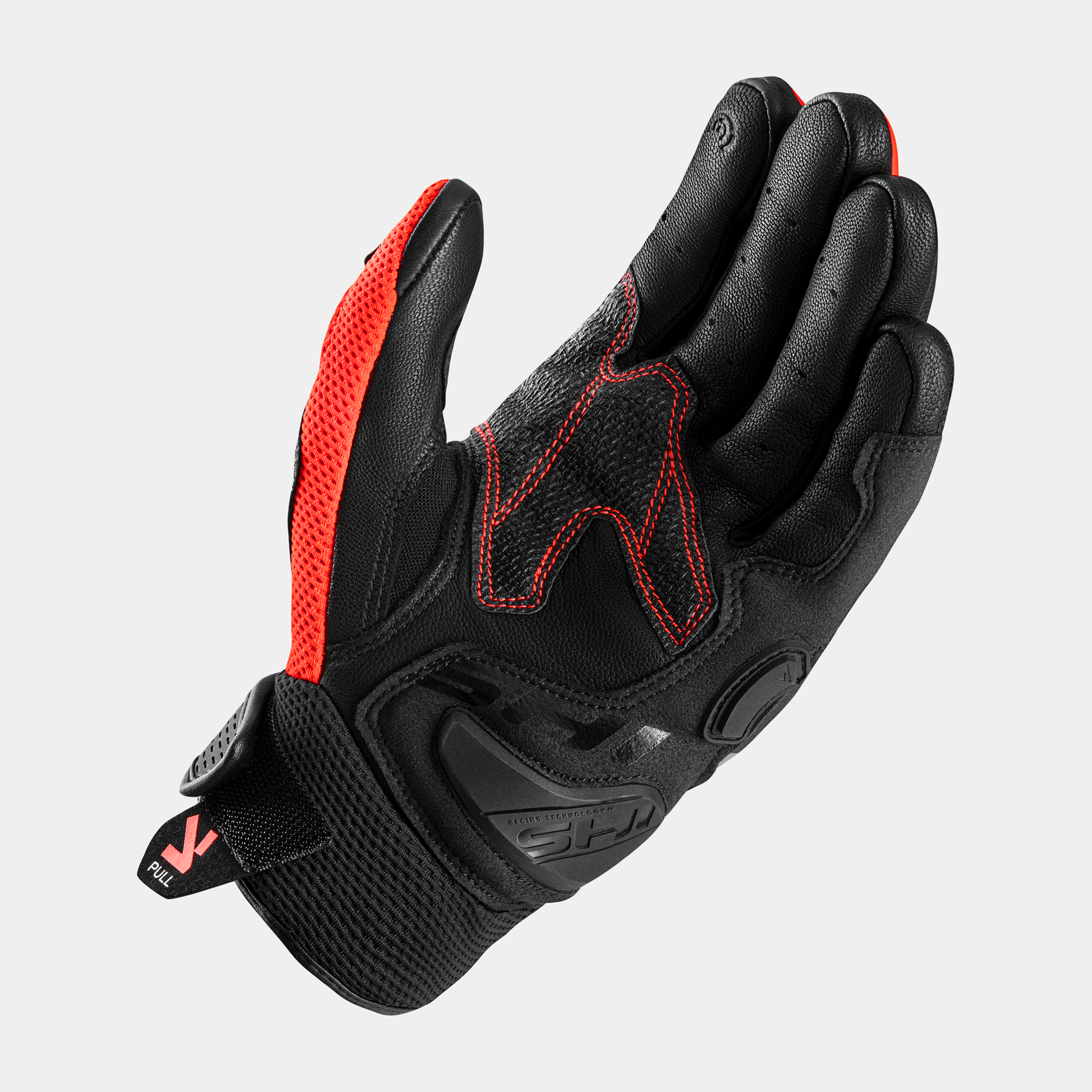 Мото ръкавици SHIMA SPARK 3.0 RED FLUO — снимка 3