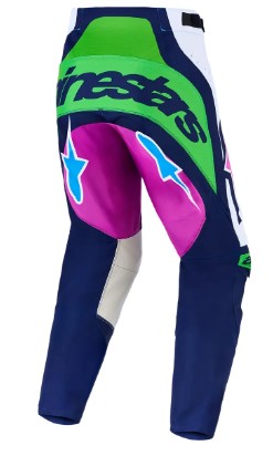 Мотокрос брич ALPINESTARS TECHSTAR MAVEN WHITE/BL/GN — снимка 2