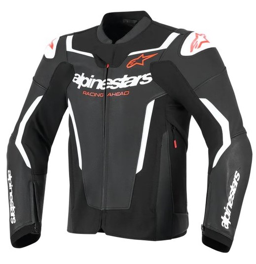 Кожено яке ALPINESTARS GP FORCE V2 BK/WHT