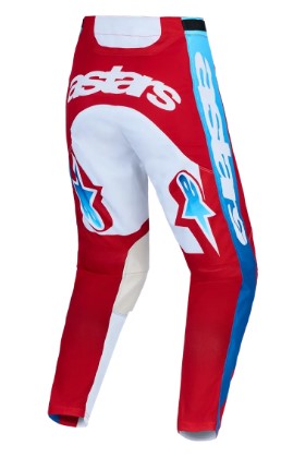 Мотокрос брич ALPINESTARS RACER HUNT WHT/RED/BLU — снимка 2