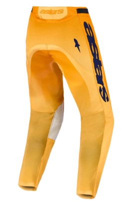 Мотокрос брич ALPINESTARS RACER AMBER ORG/GLD/BLU — снимка 2