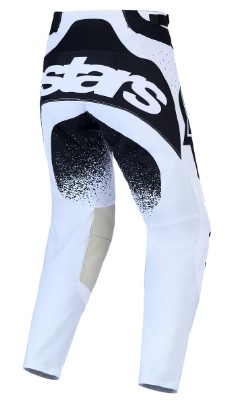 Мотокрос брич ALPINESTARS TECHSTAR SWAN WHITE/BLACK — снимка 2
