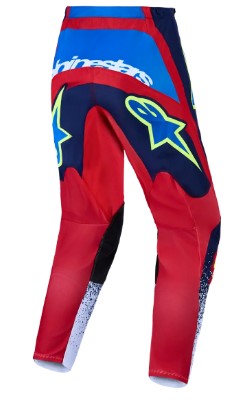 Мотокрос брич ALPINESTARS Fluid DRAG BL/NV/RD/WH — снимка 2