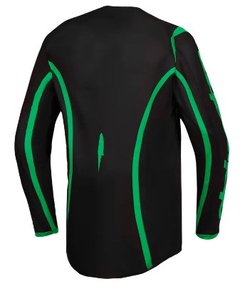 Мотокрос джърси ALPINESTARS FLUID APEX V2 BLACK/GREEN — снимка 2