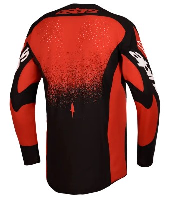 Мотокрос джърси ALPINESTARS TECHSTAR SWAN RED/BK/WH — снимка 2