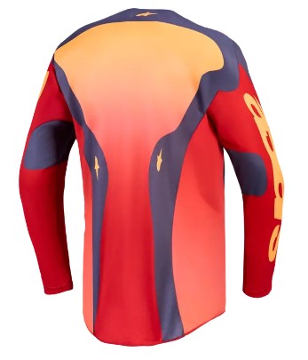 Мотокрос джърси ALPINESTARS RACER HUNT RED/CORAL — снимка 2