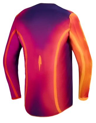Мотокрос джърси ALPINESTARS FLUID KEPLER PUR/ORG — снимка 2