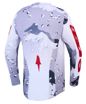 Мотокрос джърси ALPINESTARS RACER AIR LONE GY/CAM/WH/RD — снимка 2