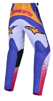 Детски мотокрос брич ALPINESTARS FLUID DRAG LIL/BLU/GLD — снимка 2