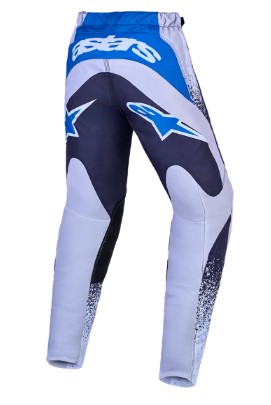 Детски мотокрос брич ALPINESTARS FLUID DRAG GRY/LIL/BLU — снимка 2