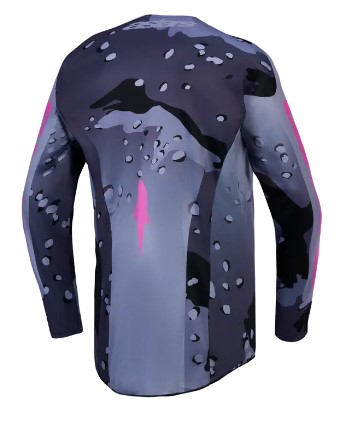 Мотокрос джърси ALPINESTARS RACER LONE GY/CAMO/PU — снимка 2