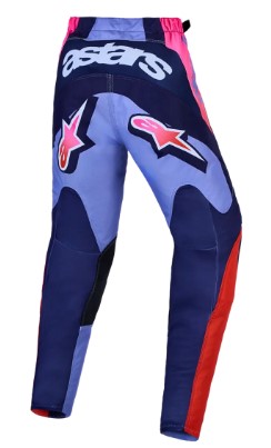 Детски мотокрос брич ALPINESTARS FLUID HUNT PUR/PNK — снимка 2