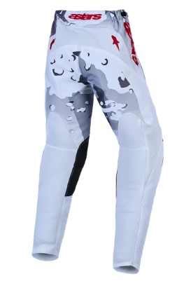 Детски мотокрос брич ALPINESTARS FLUID LONE CAM/WHT/RD — снимка 2