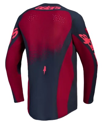 Дамско мотокрос джърси Alpinestars TECHSTAR SWAN CRIMSON/GY/RD — снимка 2