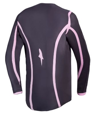 Дамско мотокрос джърси Alpinestars FLUID APEX V2 GRAY/PINK — снимка 2