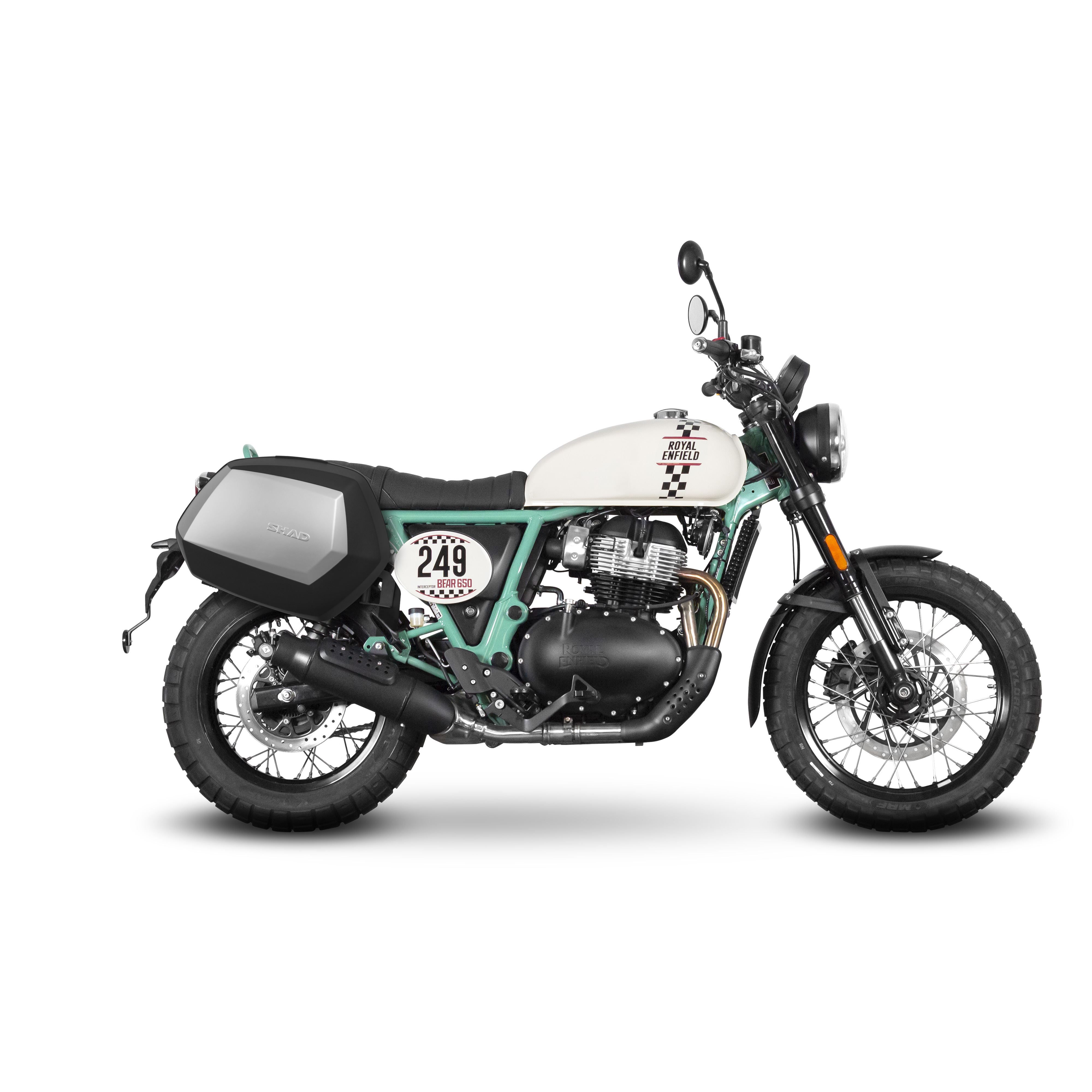 Монтажен комплект за куфари SHAD за Roytal Enfield Bear 650 — снимка 5