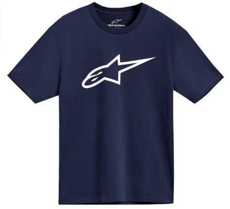 Мото тениска ALPINESTARS SS CSF AGELESS 2.0 NAVY/WHITE