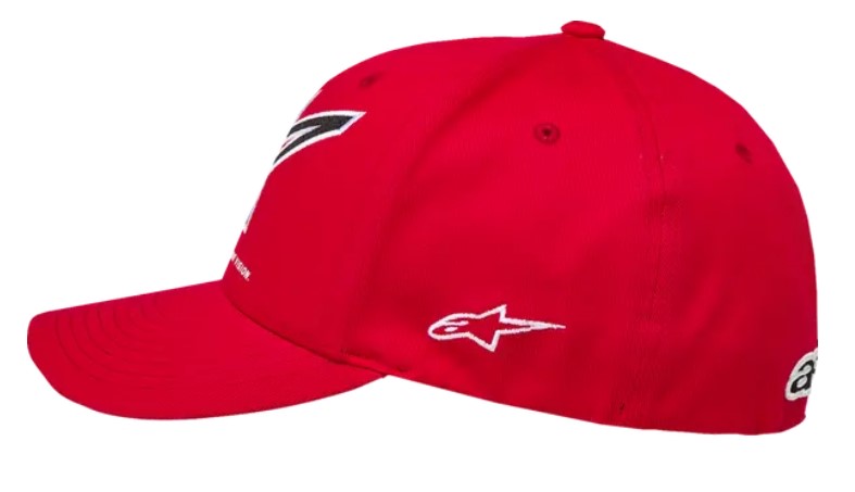 Шапка ALPINESTARS BILL LINEOUT RED — снимка 2