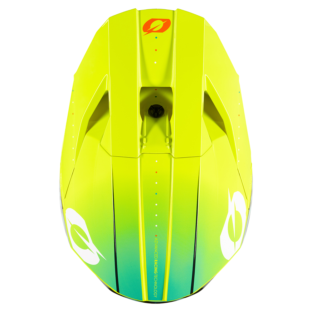Детска мотокрос каска O'NEAL 3SERIES NOVA NEON YELLOW V.27 — снимка 5