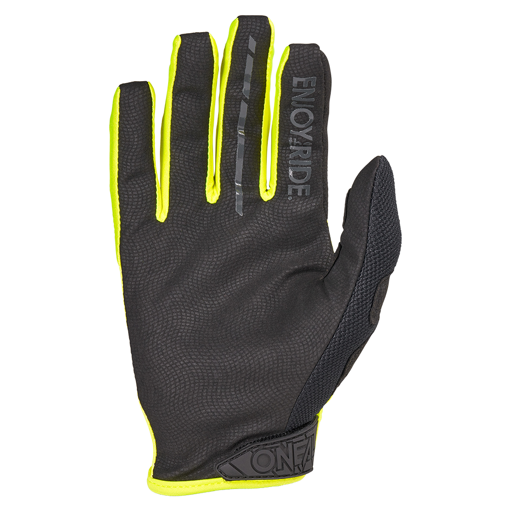 Мотокрос ръкавици O'NEAL MAYHEM RIDER NEON YELLOW V.27 — снимка 2