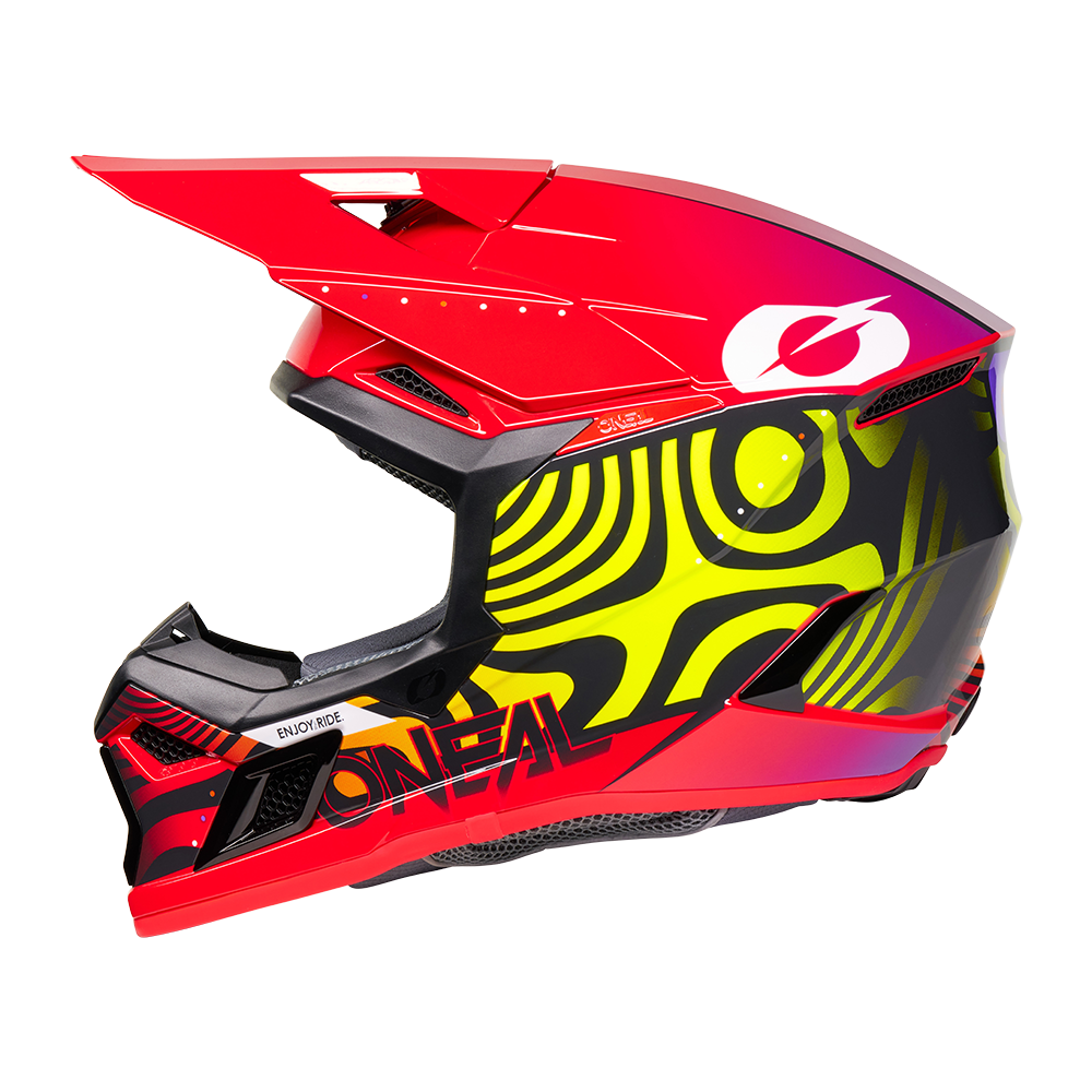 Детска мотокрос каска O'NEAL 3SERIES NOVA RED V.27 — снимка 3