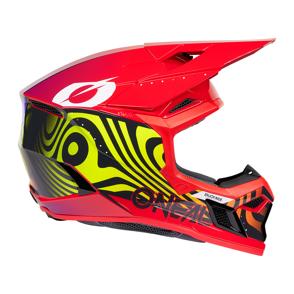 Детска мотокрос каска O'NEAL 3SERIES NOVA RED V.27 — снимка 4