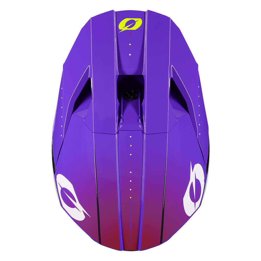 Мотокрос каска O'NEAL 3SERIES NOVA PURPLE V.27 — снимка 5