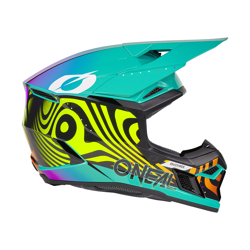Мотокрос каска O'NEAL 3SERIES NOVA MINT V.27 — снимка 4