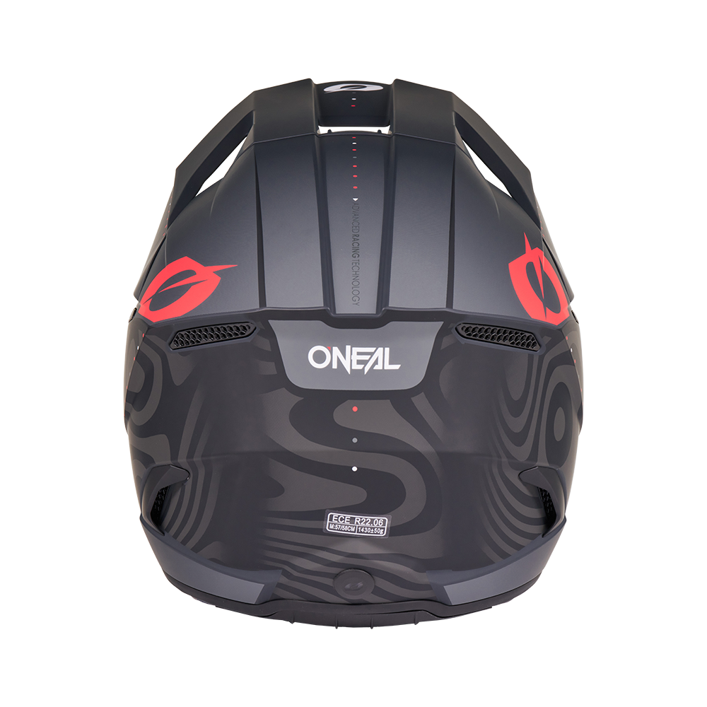 Мотокрос каска O'NEAL 3SERIES NOVA BLACK V.27 — снимка 2