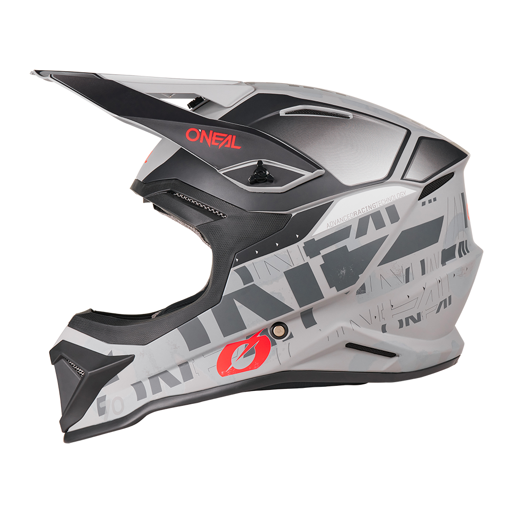 Каска O'NEAL 1SERIES VOLTIXX BLACK/GRAY V.27 — снимка 3