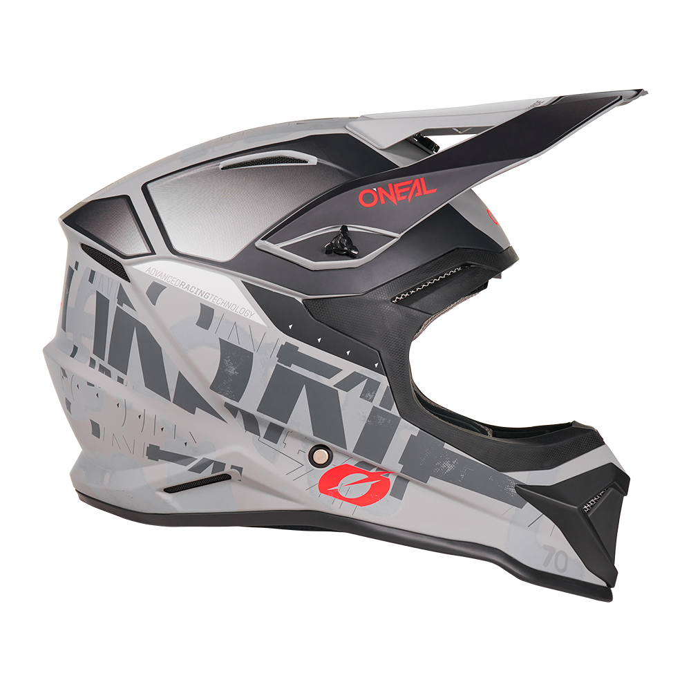 Каска O'NEAL 1SERIES VOLTIXX BLACK/GRAY V.27 — снимка 4