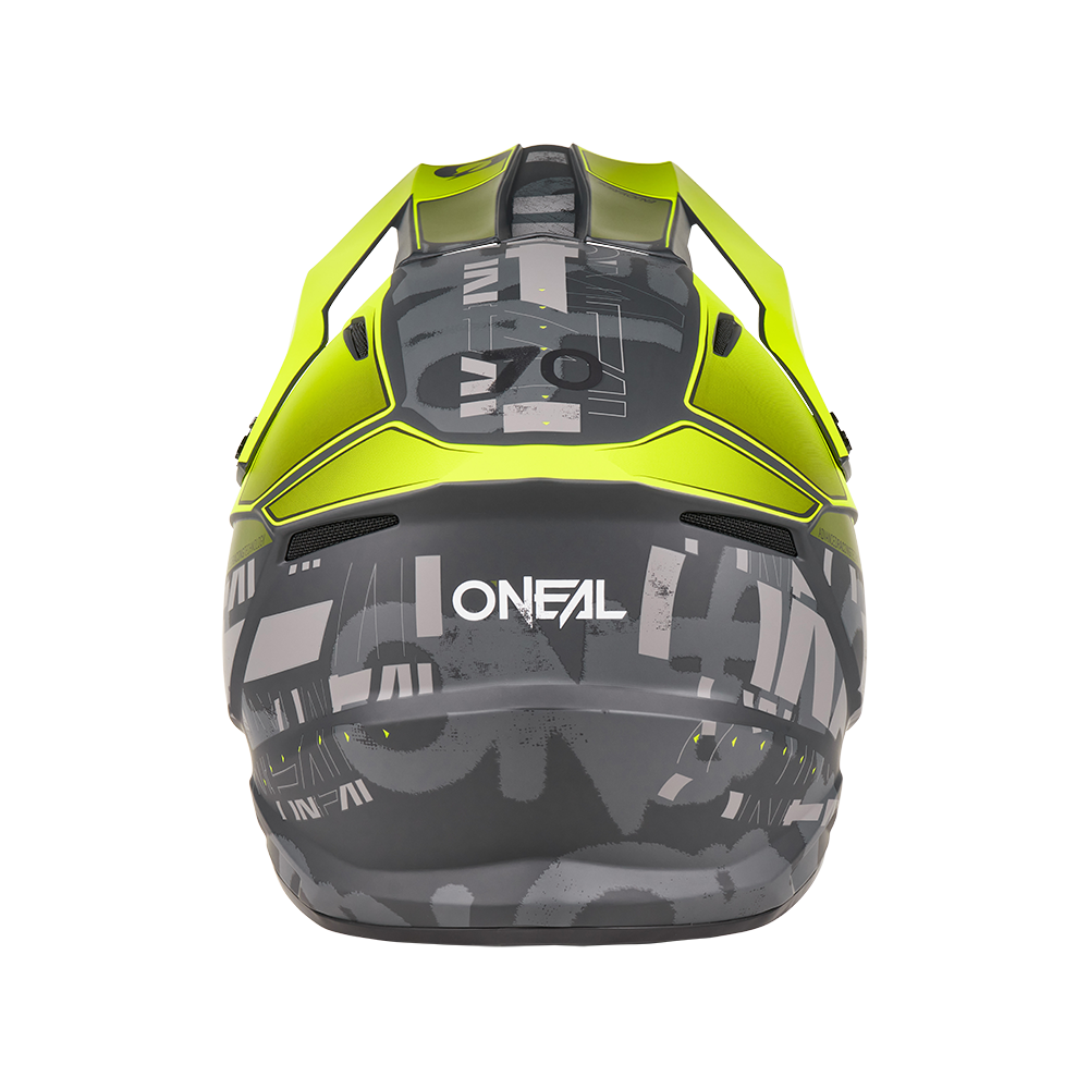 Каска O'NEAL 1SERIES VOLTIXX BLACK/NEON YELLOW V.27 — снимка 2