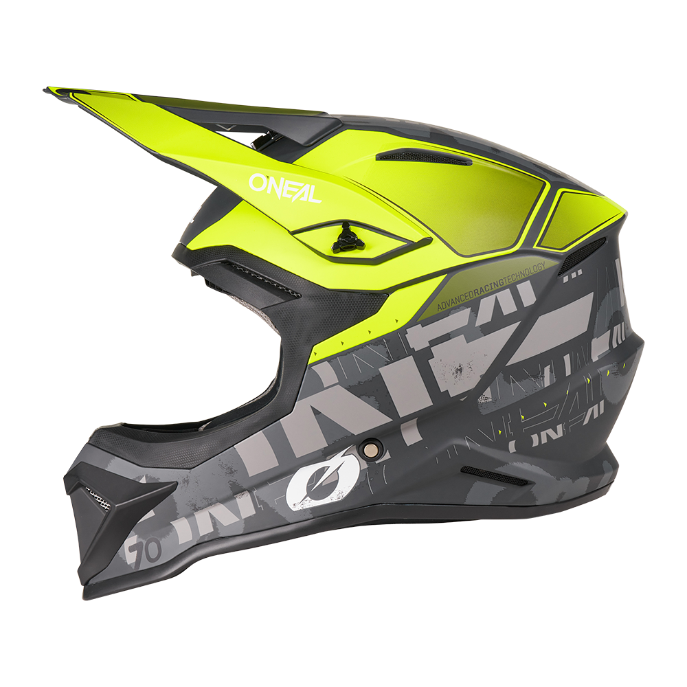 Каска O'NEAL 1SERIES VOLTIXX BLACK/NEON YELLOW V.27 — снимка 3