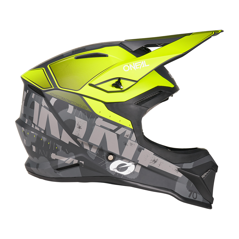 Каска O'NEAL 1SERIES VOLTIXX BLACK/NEON YELLOW V.27 — снимка 4