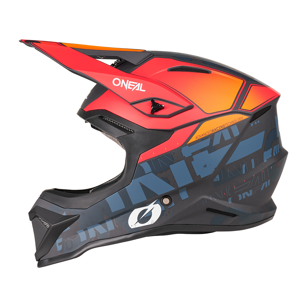 Каска O'NEAL 1SERIES VOLTIXX BLACK/ORANGE V.27 — снимка 3