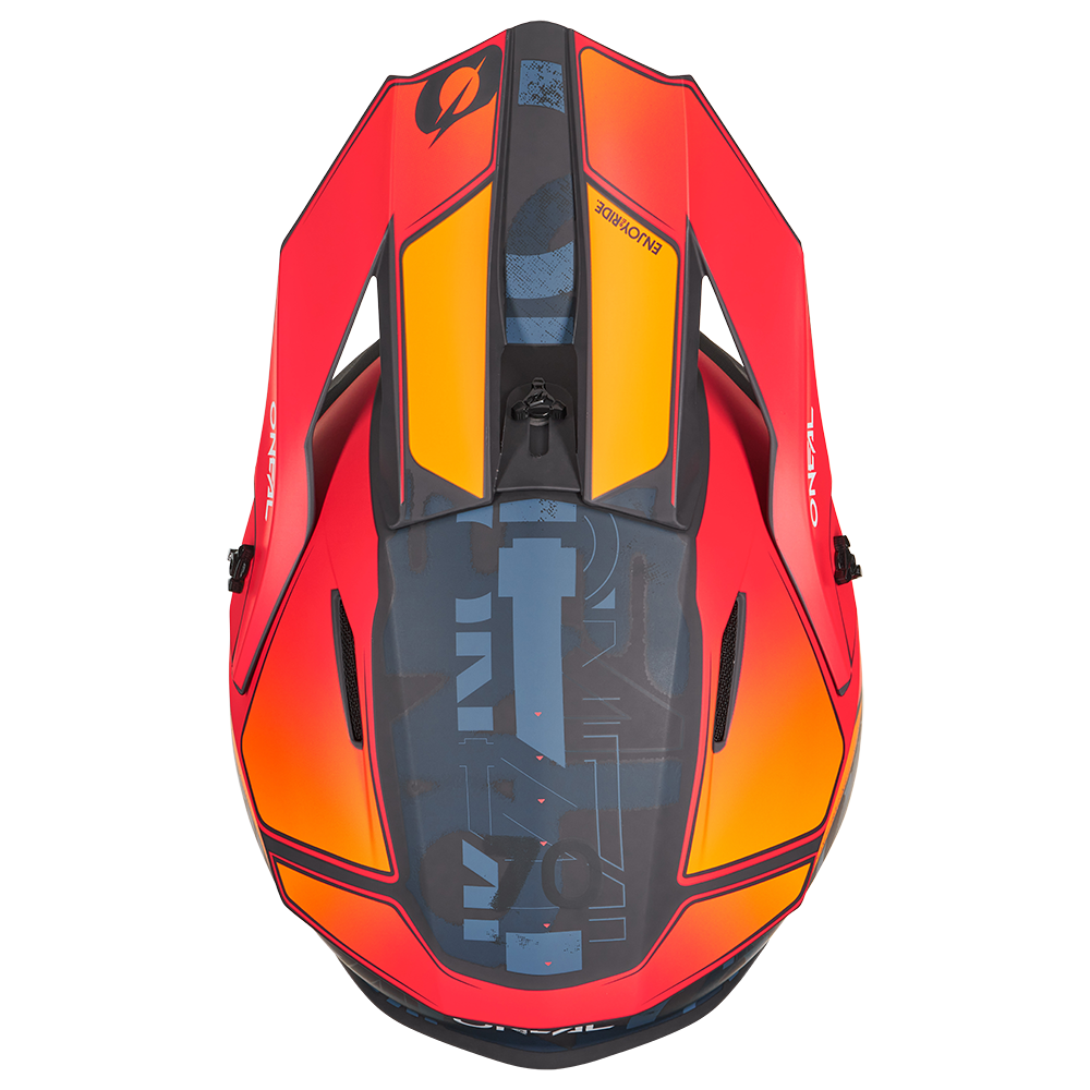 Каска O'NEAL 1SERIES VOLTIXX BLACK/ORANGE V.27 — снимка 5