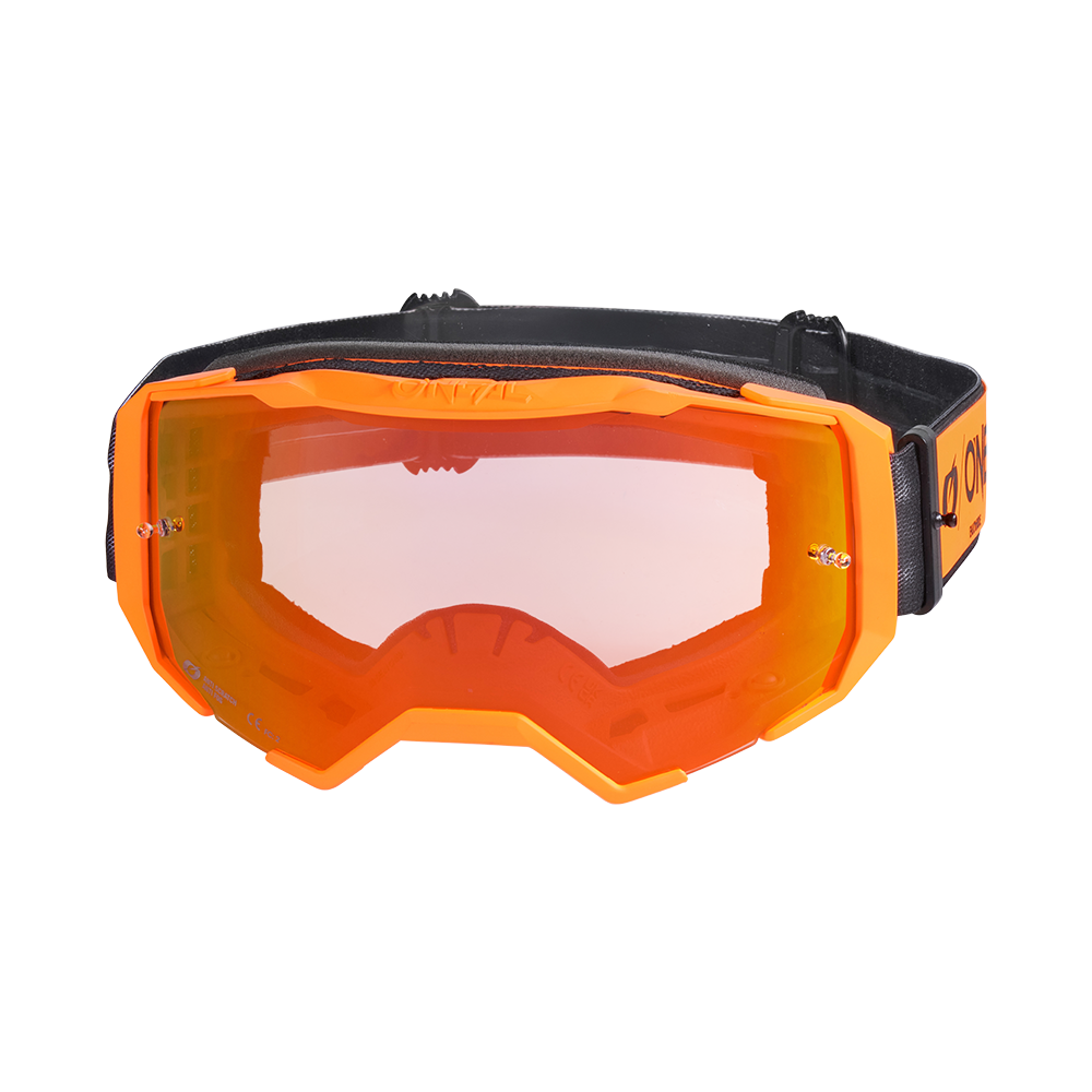 Мотокрос очила O'NEAL B-22 CORE BLACK/ORANGE - RADIUM RED_2