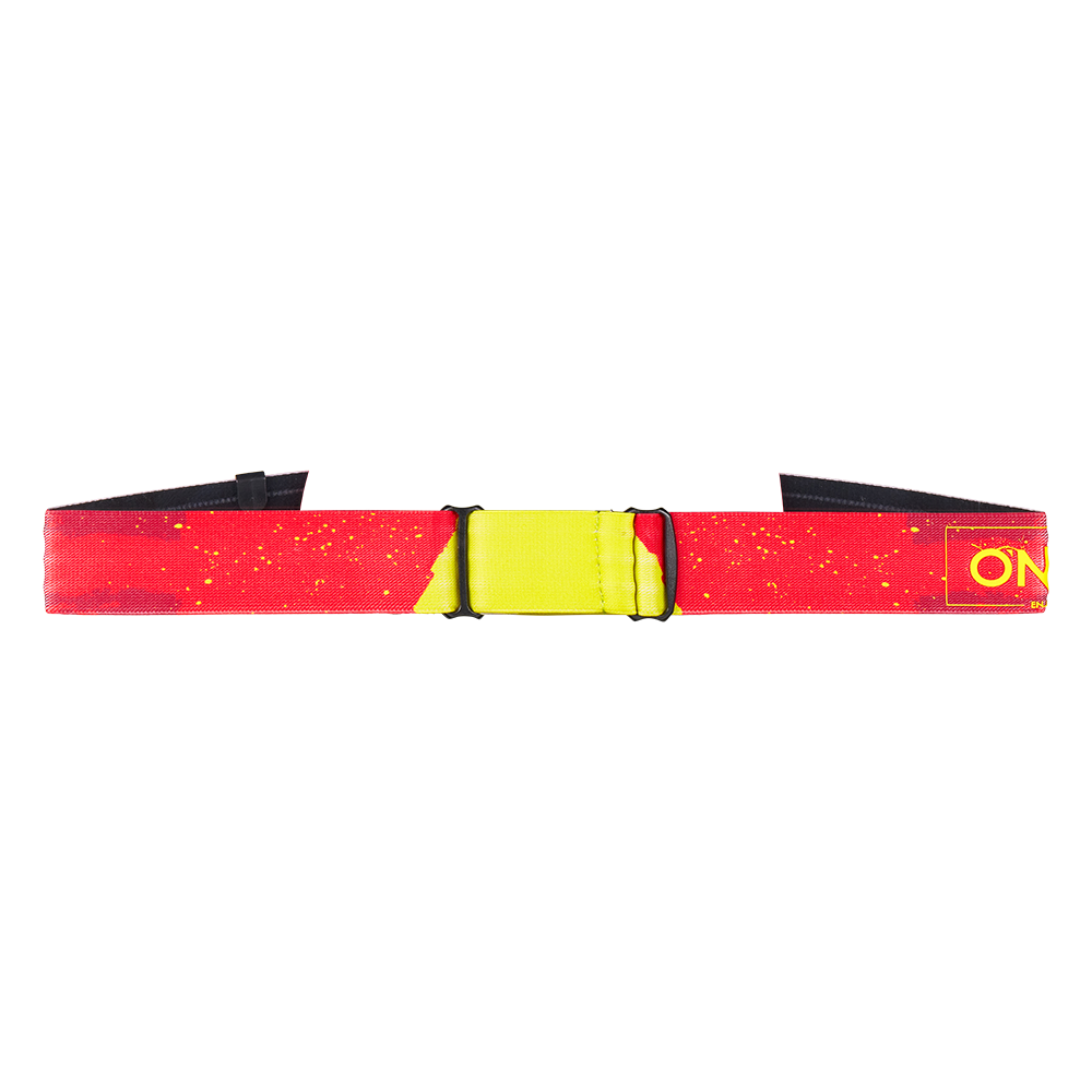 Мотокрос очила O'NEAL B-22 PAINT RED/NEON YELLOW - GRAY — снимка 3