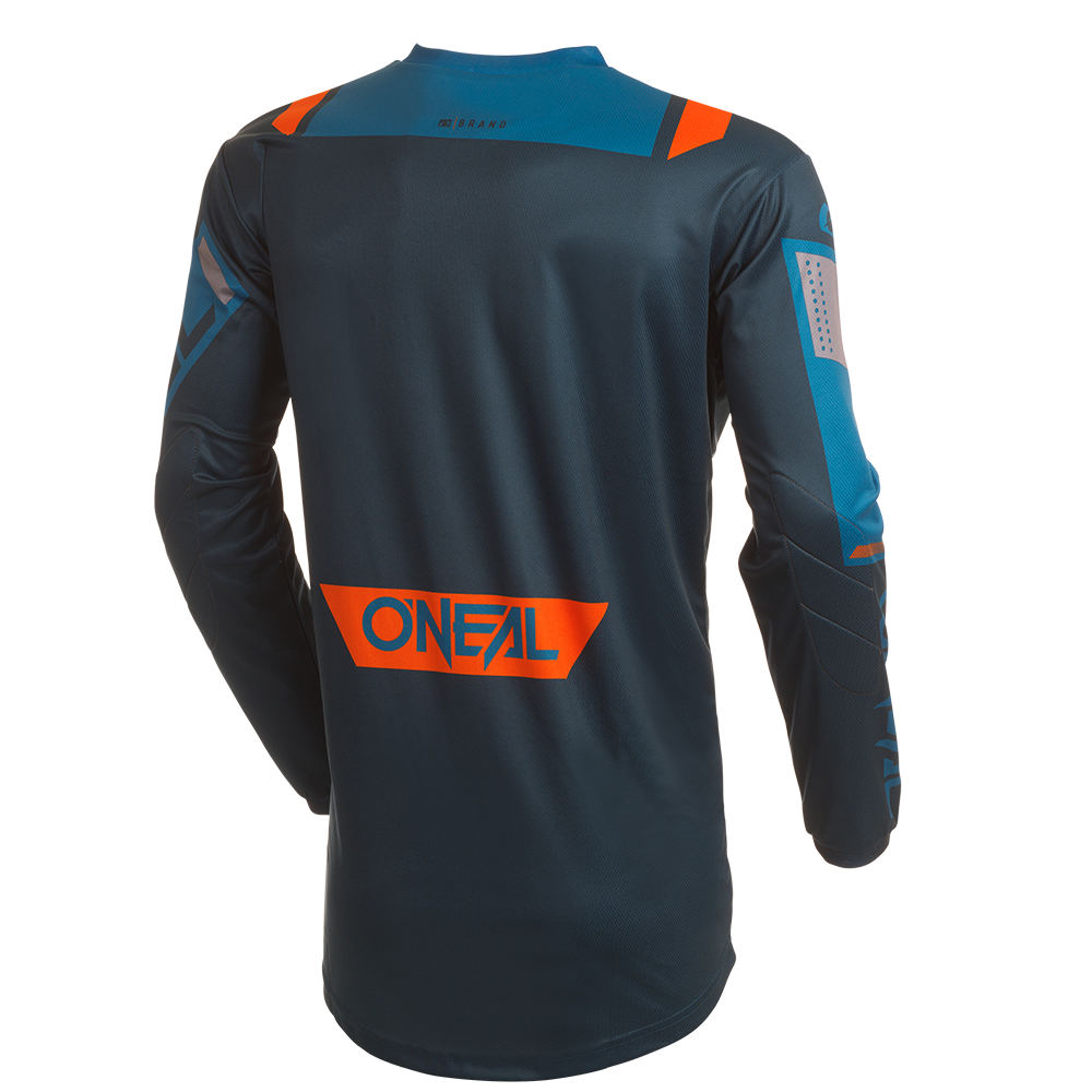 Мотокрос блуза O`NEAL ELEMENT FACTOR BLUE/ORANGE V.27 — снимка 2