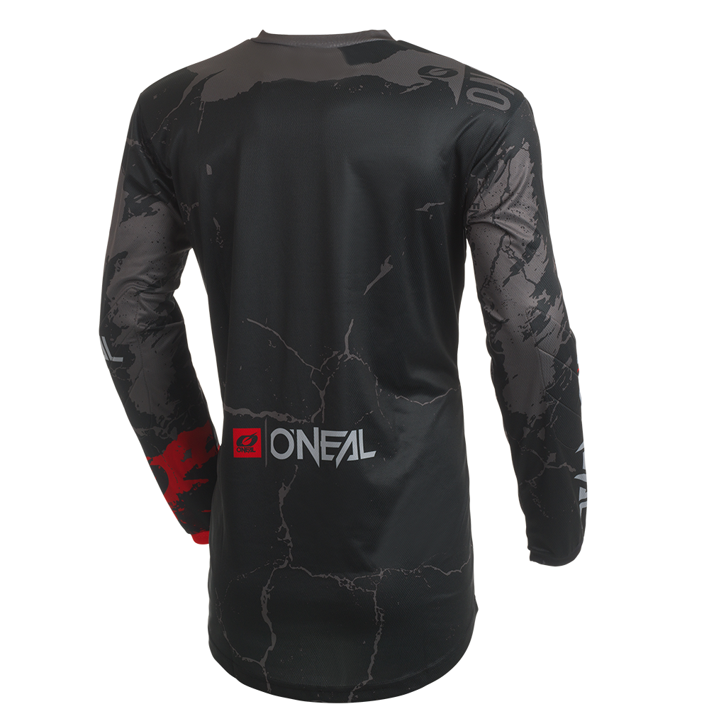 Мотокрос блуза O`NEAL ELEMENT ACID BLACK/GRAY V.27 — снимка 2