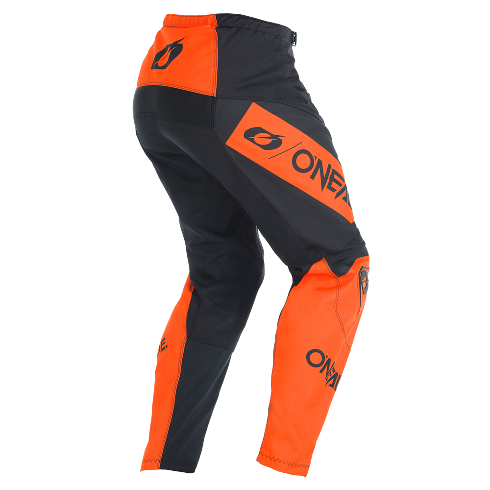 Мотокрос брич O'NEAL ELEMENT RACEWEAR BLACK/ORANGE V.27 — снимка 2