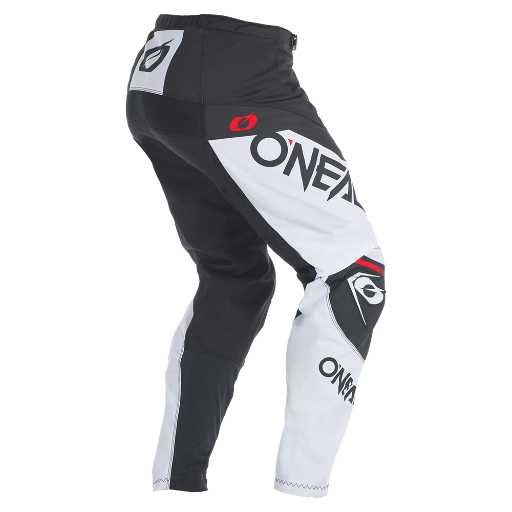Мотокрос брич O'NEAL ELEMENT FACTOR BLACK/WHITE V.27 — снимка 2
