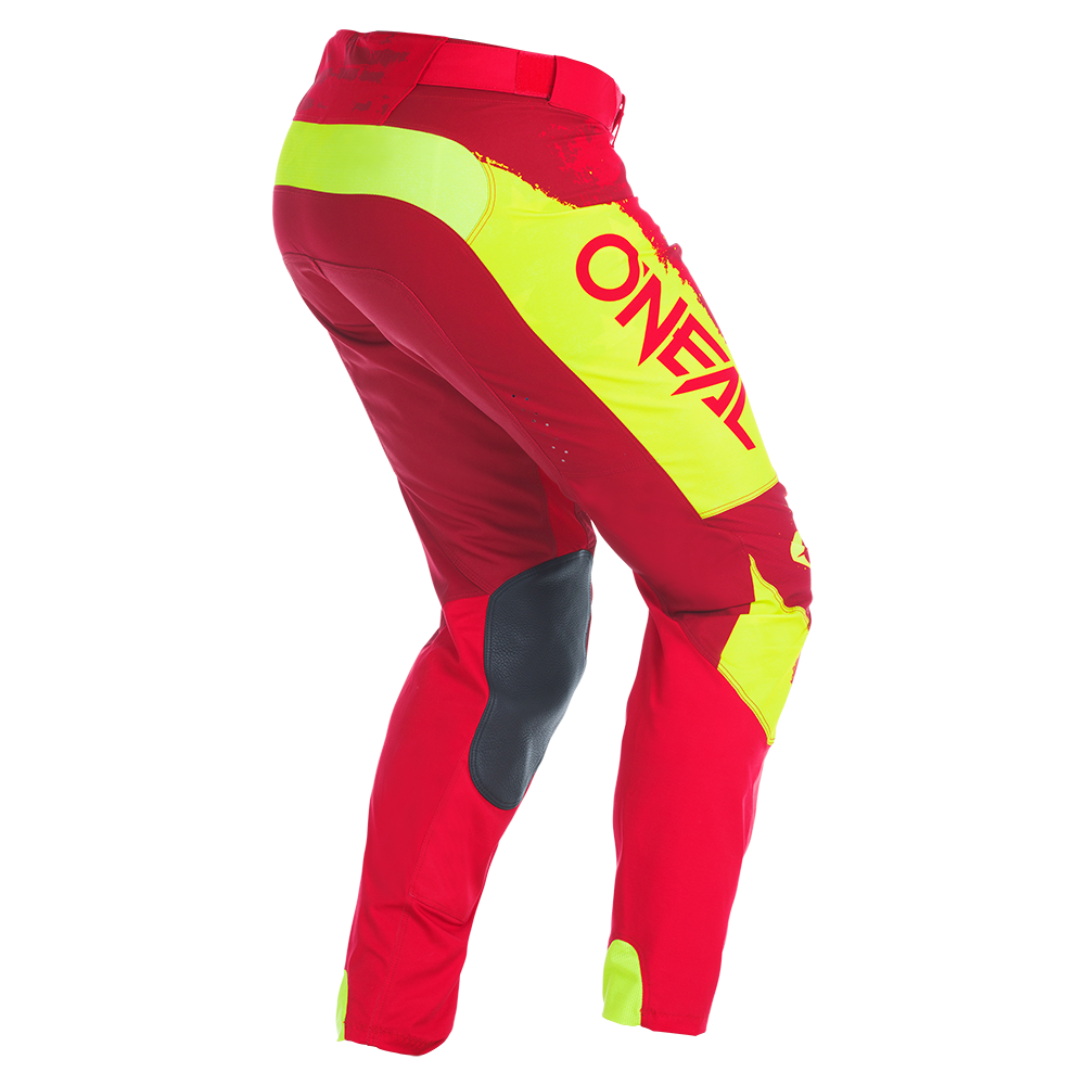 Мотокрос брич O'NEAL MAYHEM PAINT RED/NEON YELLOW V.27 — снимка 2