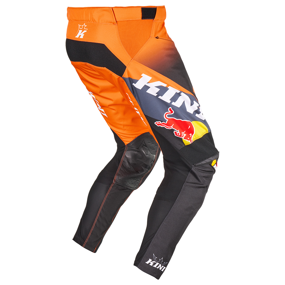 Мотокрос брич KINI RED BULL MXC 2.0 GRAY/ORANGE — снимка 2